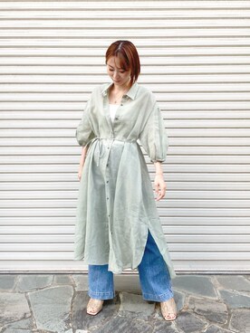 「JETEE（ジュテ）のアイテム」を使った、saitoさん（レディース・153cm）の春コーディネート