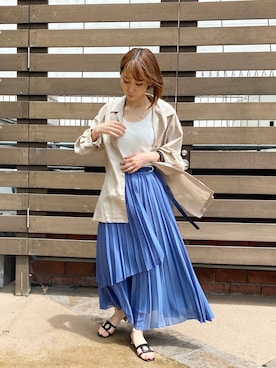 saitoさん（レディース・153cm）の夏コーディネート