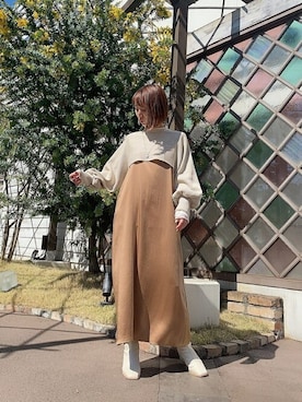 saitoさん（レディース・153cm）の春コーディネート