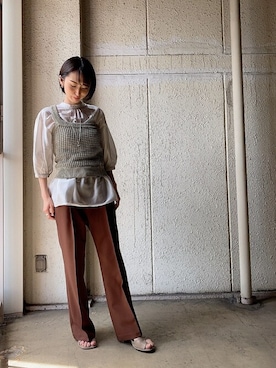 saitoさん（レディース・153cm）の春コーディネート