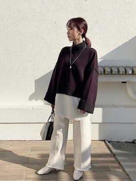 saitoさん（レディース・153cm）の冬コーディネート