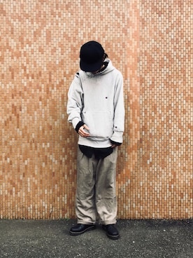 「Steven Alan（スティーブンアラン）のアイテム（帽子）」を使った、TomYさん（メンズ・174cm）の春コーディネート