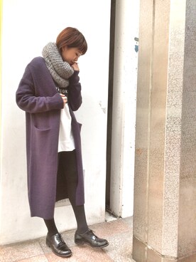 hamaさん（レディース・163cm）の冬コーディネート