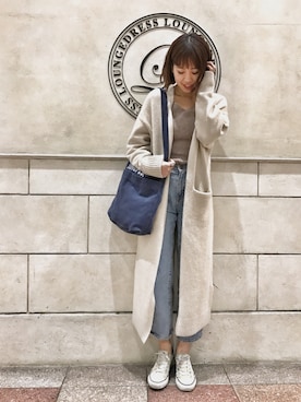 hamaさん（レディース・163cm）の冬コーディネート