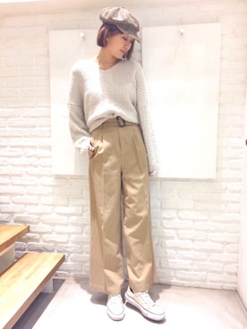 hamaさん（レディース・163cm）の春コーディネート