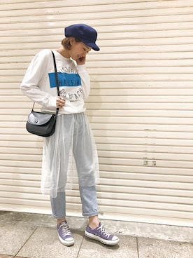 hamaさん（レディース・163cm）の春コーディネート