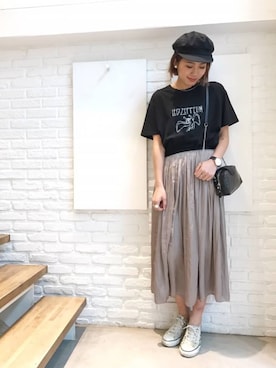 hamaさん（レディース・163cm）の春コーディネート