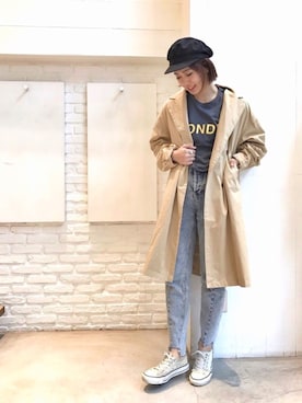 hamaさん（レディース・163cm）の春コーディネート