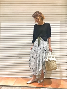 hamaさん（レディース・163cm）の春コーディネート