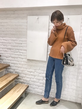 hamaさん（レディース・163cm）の秋コーディネート