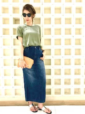 AICOさん（レディース・172cm）の夏コーディネート