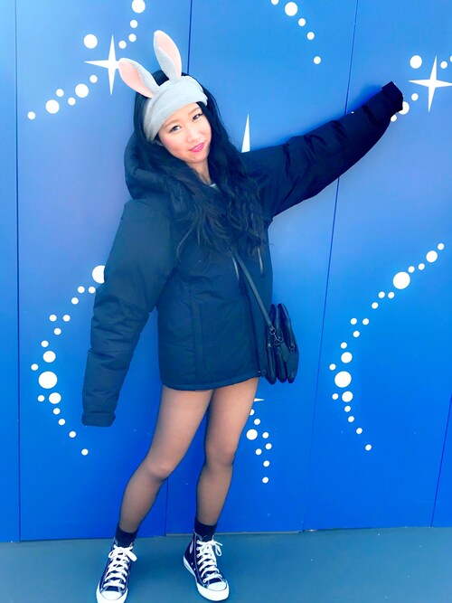 Mayupoyo The North Faceのダウンジャケット コートを使ったコーディネート Wear