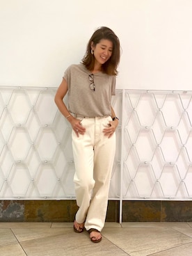 たぐまさやこさん（レディース・158cm）の夏コーディネート