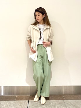 たぐまさやこさん（レディース・158cm）の春コーディネート