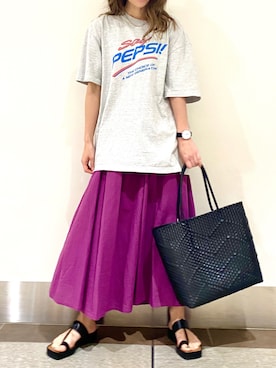 たぐまさやこさん（レディース・158cm）の夏コーディネート