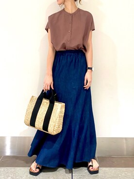 たぐまさやこさん（レディース・158cm）の夏コーディネート