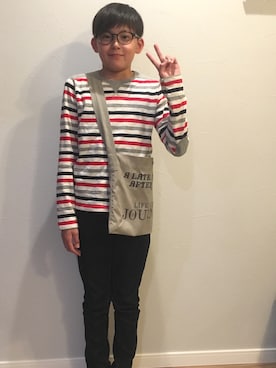 「アイテム（バッグ）」を使った、Rin❤︎さん（キッズ・147cm・10代）の春コーディネート