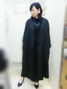 「Rccat（アールシーキャット）のアイテム（ジャケット/アウター）」を使った、紅い実穂波店 Rccatさん（レディース・158cm）の冬コーディネート