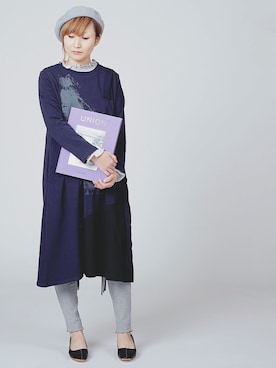 「Rccat（アールシーキャット）のアイテム（シューズ）」を使った、紅い実穂波店 Rccatさん（レディース・158cm）の春コーディネート