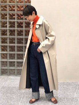 HAYASHI RISAさん（レディース・162cm）の秋コーディネート