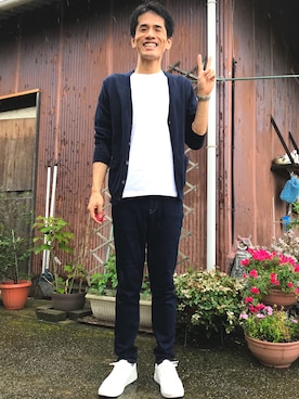「TECHNOS（テクノス）のアイテム」を使った、がーひらさん（メンズ・175cm）の夏コーディネート