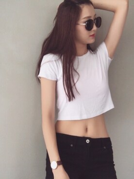 KAREN   IWASHITAさん（レディース・171cm）の夏コーディネート