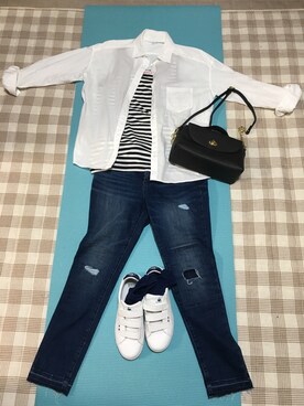 M✡｡:*さん（レディース・159cm）の春コーディネート