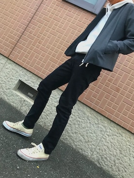 けんさん（メンズ・169cm）の春コーディネート