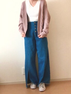 青 ピンク 白 の人気ファッションコーディネート Wear