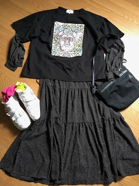 「ハイク」｜mikaさん（レディース・157cm）の夏コーディネート