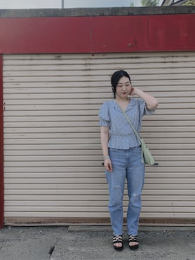 박희주さん（レディース・154cm）の春コーディネート