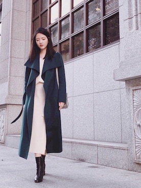 「Mackage（マッカージュ）のアイテム（ジャケット/アウター）」を使った、laurachangさん（レディース・165cm）の冬コーディネート