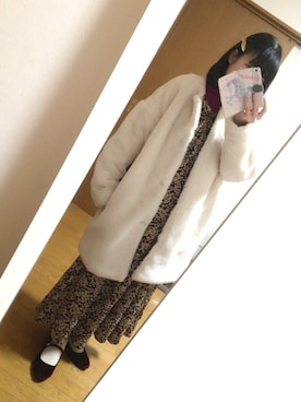 「SpRay PREMIUM（スプレイプレミアム）のアイテム（その他アウター）」を使った、もんろーさん（レディース・152cm）の冬コーディネート