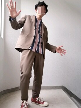 僕さん（メンズ・174cm）の秋コーディネート