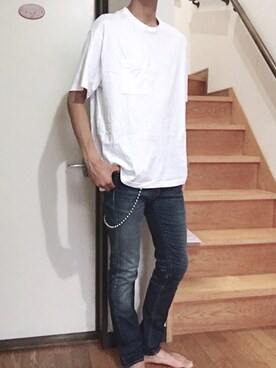 「M・A・C（マック）のアイテム（トップス）」を使った、SHOYA🧢さん（メンズ・178cm）の夏コーディネート