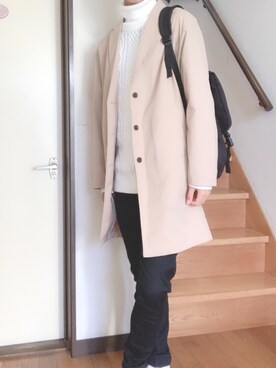 「2018マイベストコーデ」｜「アイテム（スラックス）」を使った、SHOYA🧢さん（メンズ・178cm）の冬コーディネート