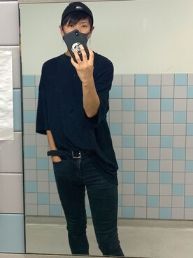 「ラブアンドピース2020」｜「アイテム（ニットキャップ/ビーニー）」を使った、SHOYA🧢さん（メンズ・178cm）の秋コーディネート