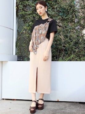 高村楓さんのコーディネート