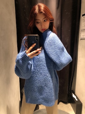 高村楓さん（レディース・161cm）の秋コーディネート