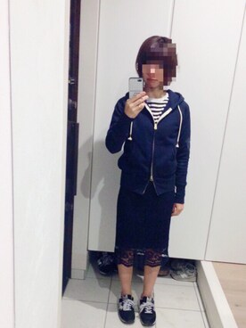 「blanchic（ブランシック）のアイテム」を使った、みのはさん（レディース・155cm）の春コーディネート