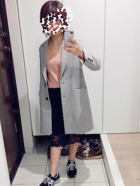 「blanchic（ブランシック）のアイテム」を使った、みのはさん（レディース・155cm）の春コーディネート