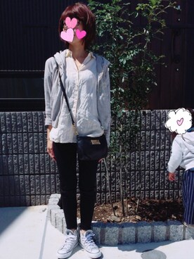 「blanchic（ブランシック）のアイテム」を使った、みのはさん（レディース・155cm）の春コーディネート