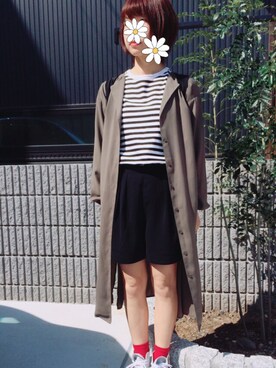 「blanchic（ブランシック）のアイテム」を使った、みのはさん（レディース・155cm）の春コーディネート