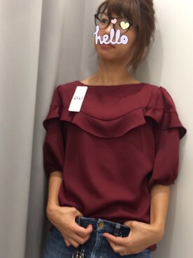 「MAISON DE REEFUR（メゾンドリーファー）のアイテム（その他パンツ）」を使った、みのはさん（レディース・155cm）の夏コーディネート