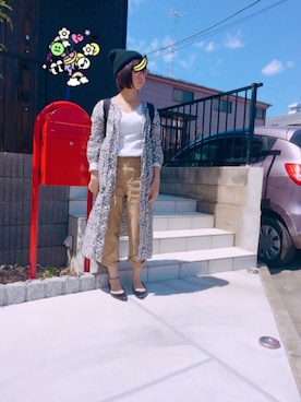 「blanchic（ブランシック）のアイテム」を使った、みのはさん（レディース・155cm）の春コーディネート