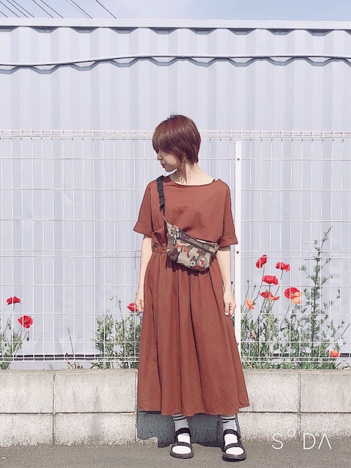 みのは Guのワンピースを使ったコーディネート Wear