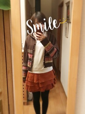 myuchiさん(レディース・156cm)の冬コーディネート