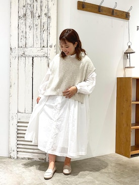 「消えそうな色コーデ」｜shooojiさん（レディース・150cm）の春コーディネート