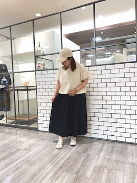 「PUAL CE CIN（ピュアルセシン）のアイテム（帽子）」を使った、shooojiさん（レディース・150cm）の春コーディネート