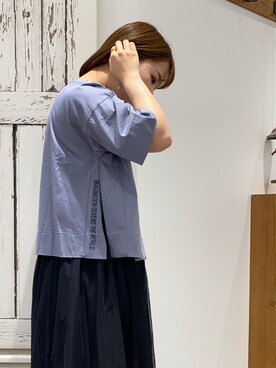 「サイドロゴ」｜shooojiさん（レディース・150cm）の夏コーディネート